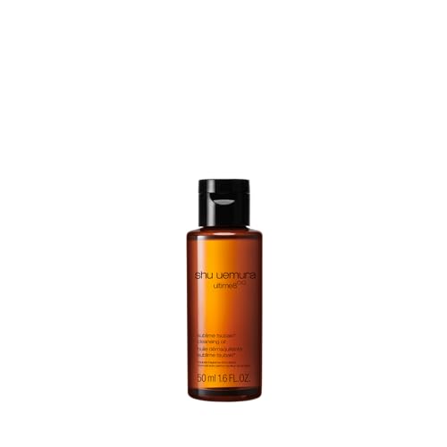 shu uemura Ultime8 Sublime Tsubaki Cleansing Oil, Gentle Makeup Remover and Facial Cleanser for All Skin Types - Infused with 8 Botanical Oils to Nourish and Hydrate