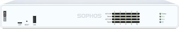 Sophos XGS 118 (Gen2) Network Security Appliance with 3 Years Standard Protection (XT118Z36ZZPCUS) | 9 x 2.5 GE Ports + 1 SFP | Business Firewall, Advanced Security, SD-WAN, Cloud-Based Management