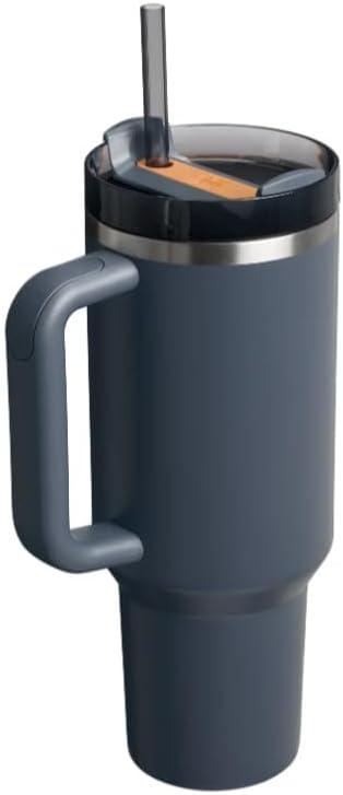 Lake Life Personalized Stanley Cup Custom Engraved Insulated Tumbler with Straw Vacuum Travel Mug Gift for Women & Men. 40 oz. (Twilight)