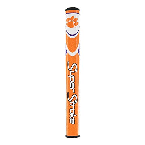 SuperStroke NCAA Golf Putter Grip, Ohio State University Mid Slim 2.0 | Cross-Traction Surface Texture and Oversized Profile | Even Grip Pressure for a More Consistent Stroke | Non-Slip Grip