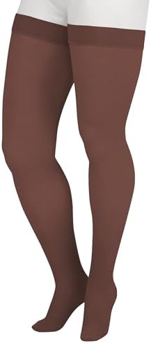 Juzo Soft 2001 Thigh-High 20-30mmhg Compression Closed Toe Stocking, Regular