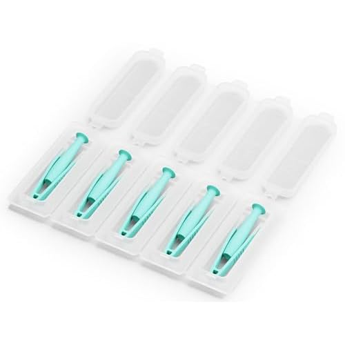 3N LensEase InsertRemove Kit, SoftRGPOrthokeratology Contact Lens Remover and Inserter Pack of 5, Crafted from Medical-Grade TPE Material, Applies Contacts Easily, Hygienically & Safely Small, 5