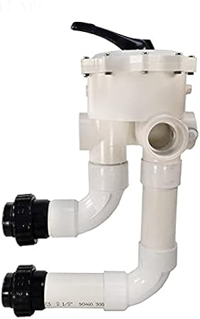 Waterway WVD002 Multi-Port Valve with Union Connections 2-Inch Socket