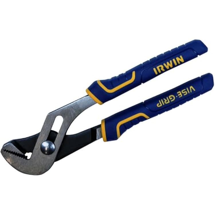 IRWIN Tools VISE-GRIP Plier, Groove Joint, Straight Jaw, 8-Inch 4935320