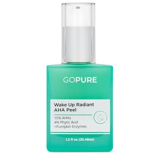 Wake Up Radiant AHA Peel Gentle Resurfacer, Visibly Brightens Dark Spots, Smooths the Look of Rough Skin & Visibly Firms Lines, Great For All Skin Types