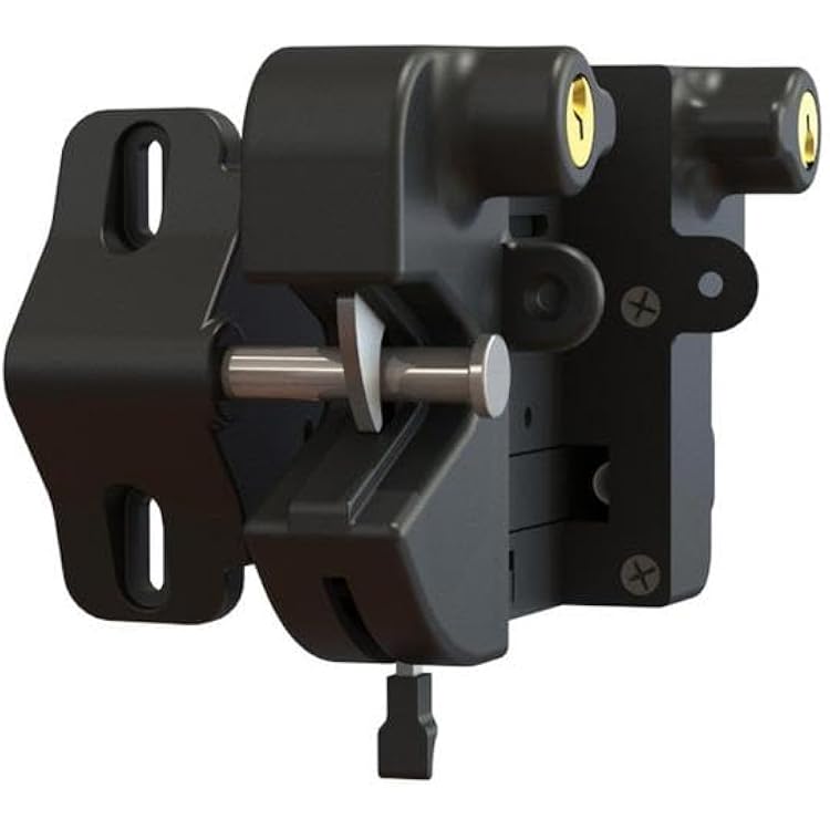 Nationwide Industries Traverse Gate Latch for 4 Posts, Black