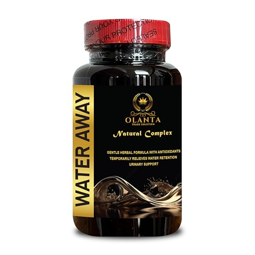 Natural Water Away Pills - Herbal diuretics for Water Retention - Water Retention Pills for Women, Diuretic Water Pills, Water Pills Caffeine Free, Natural diuretics for Water Retention - 1 Bottle