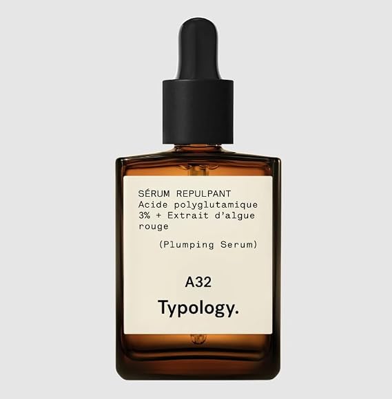 Typology A32 Plumping Serum with 3% Polyglutamic Acid + Red Seaweed Extract 0.5 FL. OZ & Complimentary Sheet Masque