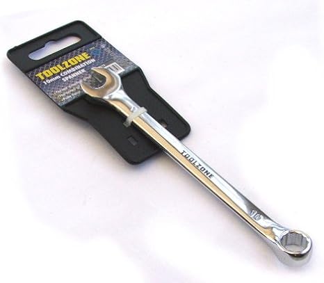 Toolzone 10mm CRV Polished Combination Spanner