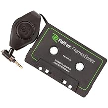Retractable Premier Cassette Adapter with Hands-Free Microphone