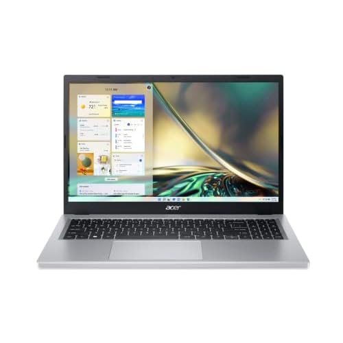 acer Aspire 3 A315-24P-R75B Slim Laptop | 15.6 Full HD IPS Display | AMD Ryzen 3 7320U Quad-Core Processor | AMD Radeon Graphics | 8GB LPDDR5 | 128GB NVMe SSD | WiFi 6 | Windows 11 Home in S Mode