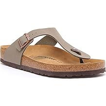 Birkenstock Women's GIzeh Thong Sandal, Stone, 38 M EU/7-7.5 B(M) US