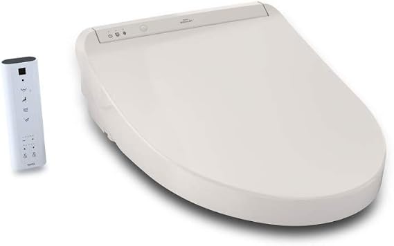 TOTO WASHLET K300 Electronic Bidet Toilet Seat with Instantaneous Water Heating, PREMIST and EWATER+ Wand Cleaning, Elongated, Sedona Beige - SW3036R#12