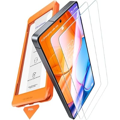 UltraGlass Unbreak TOP 9H Glass for Samsung Galaxy S25 PlusS25 Screen Protector [Military Grade Shatterproof & Longest Durable] Screen Protector S25 PlusS25 Tempered Glass, 2 Pack