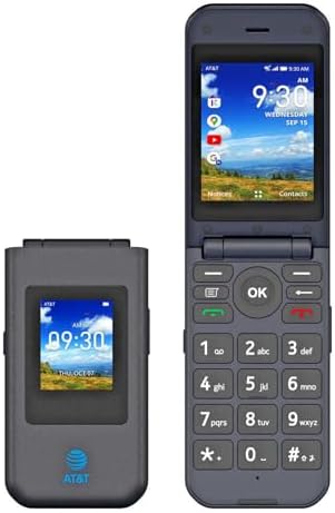 ATT Cingular Flex 4G LTE Classic Smart Flip Phone for AT&T