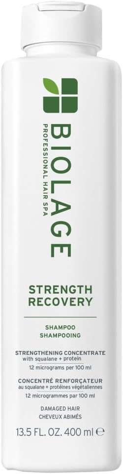Biolage Strength Recovery Shampoo, Moisturising And Repairing, 400ml