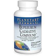 Planetary Herbals Bupleurum Calmative Compound Tablets, 60 Count