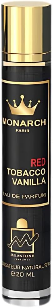 Milestone Eau De Parfum | 20ml Travel Size | For Men | For Women | Unisex | Long Lasting Perfume (Monarch Red Tobacco Vanilla)