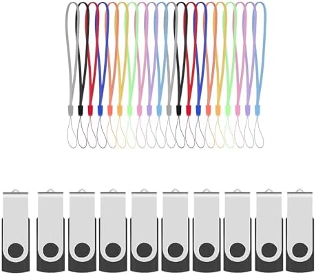 ABLAZE 100 Pack USB 2.0 128MB + 30 Pack USB Lanyard Strap