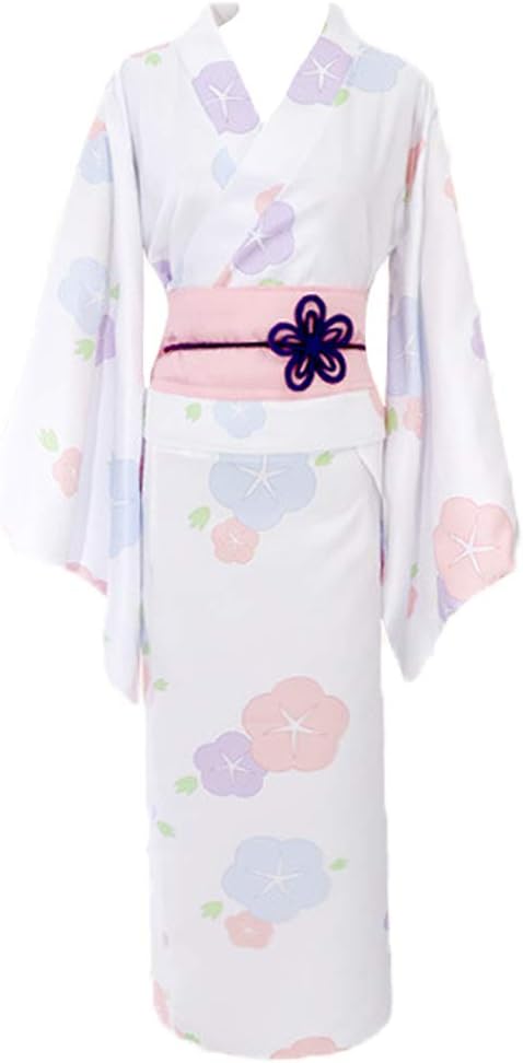 Anime Re Zero Starting Life in Another World Cosplay Costumes Rem Ram Kimono Halloween Party