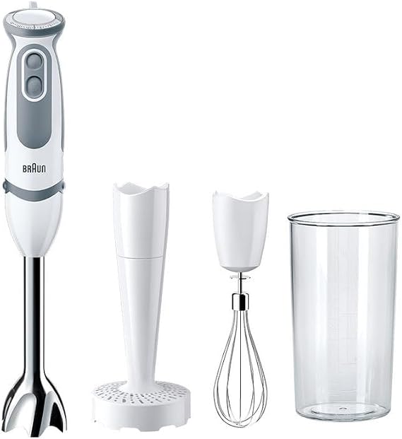 Braun MultiQuick 5 MQ 5207 WH Immersion blender 1000 W Grey, White