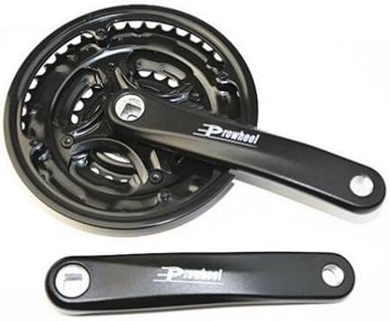 JKSPORTS Prowheel AD43 Mountain Bike 24-34-42T Aluminum Alloy Crank 7/8 Speed Universal Square Hole Roulette