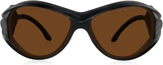 FreeMascot Professional 190nm-2000nm IPL Laser Safety Glasses for Laser Hair Removal Eye Protection