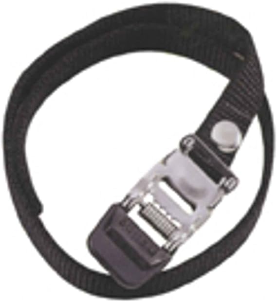 Wellgo Premium Strap Set for Toe Clips, Blk Pr - W-4 | bike-pedals