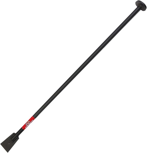 Bully Tools Steel Tamping and Digging Bar, 3/8 in Thick Blade