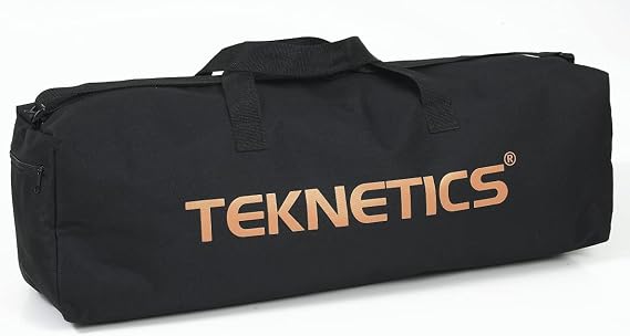 Teknetics T2 Carry Bag, Black/Green Durable, Rugged Double-Stitched Nylon Construction, Protects Your Bounty Hunter Metal Detector, Includes Zip-Pocket for Accessories