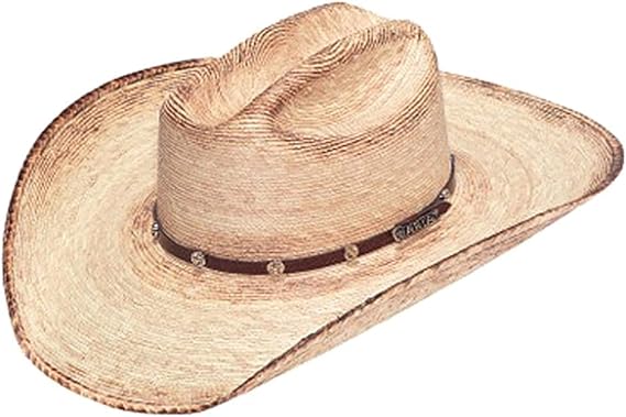 ARIAT Mens Fired Palm Leaf Western Hat