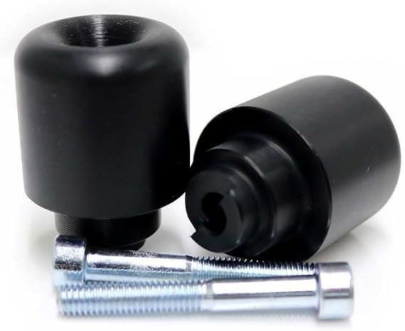 Shogun USA Made Hon CBR600RR CBR1000RR CBR929RR CBR954RR RC51 F2 F3 F4 F4I CBR600F Black Bar Ends - Sliders - 725-1309
