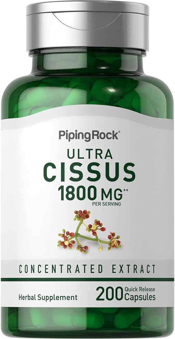 Piping Rock Cissus Quadrangularis Supplement | 200 Capsules