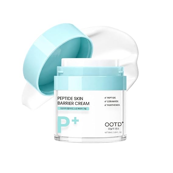 #OOTD Peptide Skin Barrier Face Moisturizer, Korean Skincare, 1.69 fl oz