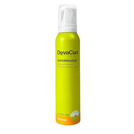 DevaCurl SuperMousse Non-Crunch Volumizer, Superfruits, 5 fl. oz