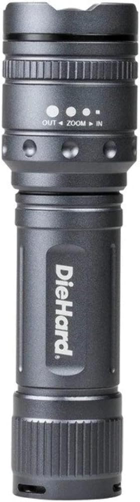 DieHard 41-6121 600 lm Twist Focus Flashlight