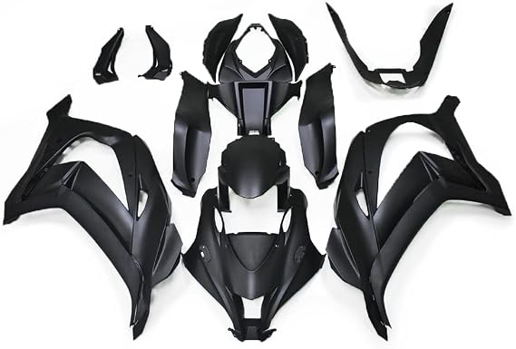 ABS Fairings Kit for Kawasaki Ninja ZX10R 2016-2020 Matte Black Bodywork
