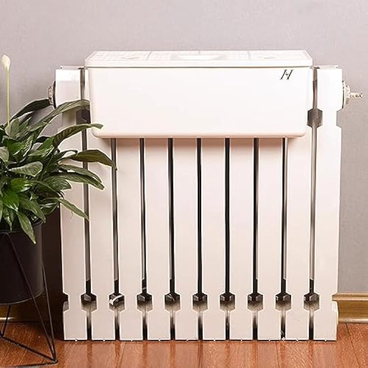 Humidifier Heater, Water Humidifier Silent and Natural Without Fog, Large Capacity Water Storage Water Evaporator for Radiator for Home Bedroom,48  8.5  16.3cm