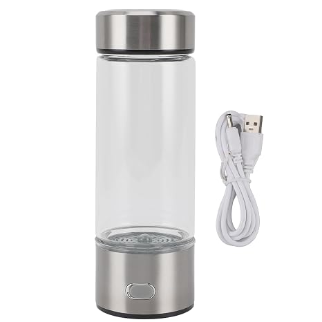 Hydrogen Water Bottle, Advanced Electrolysis Technology, Portable Water Ionizer, Lithium Battery Long-lasting Performance for Home Travel Fitness Outdoor Use