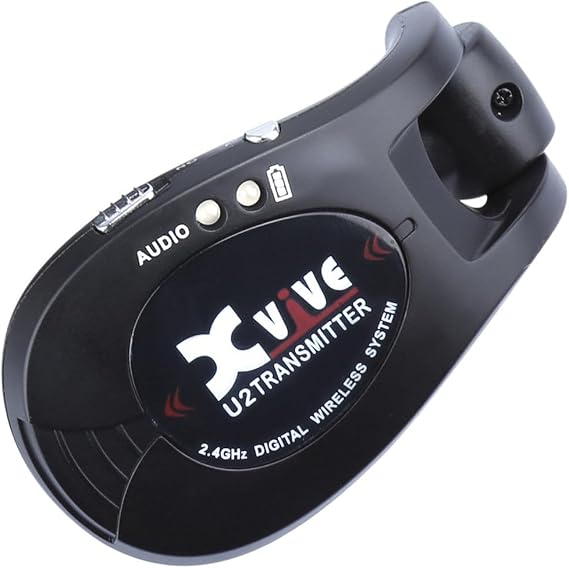 Xvive XV-U2T Kablosuz Gitar Bağlantı Sistemi için Verici - U2 Modeli ile Çalışır