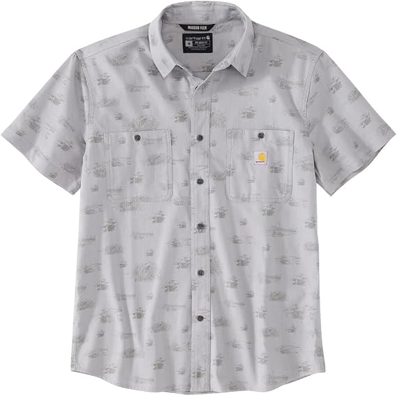 Carhartt Men's 105701 Rugged Flex Relaxed Fit Lightweight Short-Sleeve