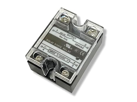 Auber SRDA25-LD 25A AC Solid State Relay SSR for PID Temperature Control, UL Listed