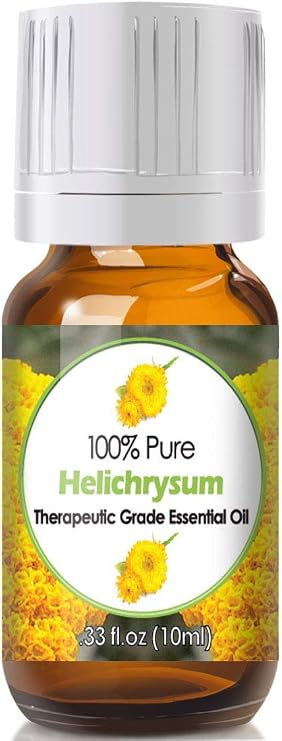 10ml - Helichrysum Essential Oil - 0.33 Fluid Ounces - Helichrysum Oil