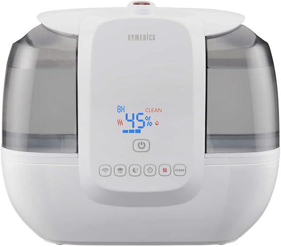 TotalComfort Ultrasonic Humidifier with UV-C Technology and Remote Control