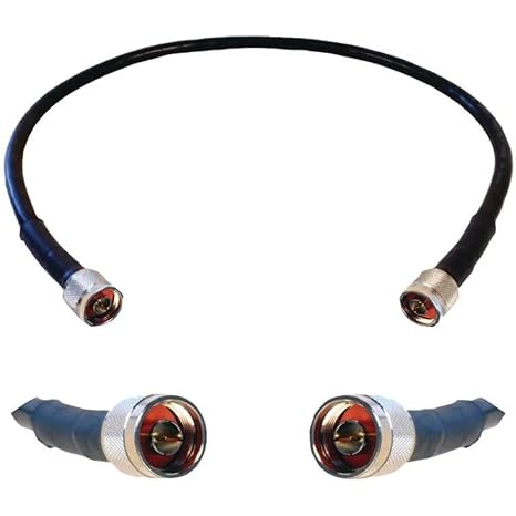 Wilson Electronics 2 ft. Black Wilson400 Ultra Low Loss Coax Cable (N-Male to N-Male)