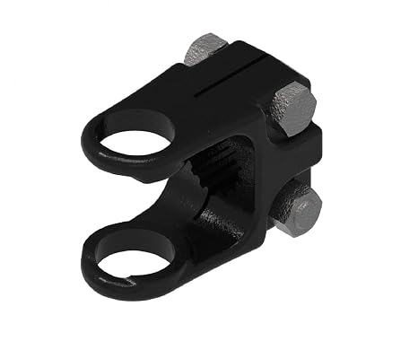 Weasler 1" Bore x 15 Spline Clamp Lawn & Garden Yoke w/Bolt Holes & Set Screw