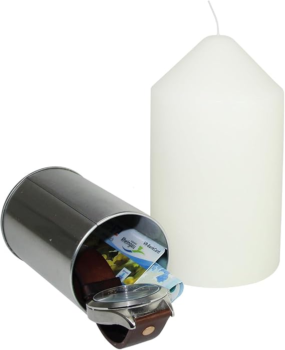 Disguised Hiding Place Candle - Secret Compartment Special Safe Safe Safe