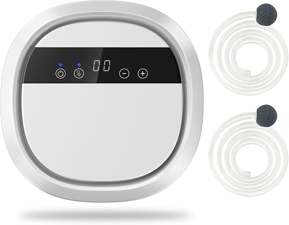 Portable Ozone Machine Generator,Multipurpose Ozone Machine with Timer for Air,Water,Food,Home,Office,Car (White)