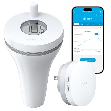 GoveeLife WiFi Pool Thermometer P1 Wireless, Water Thermometer