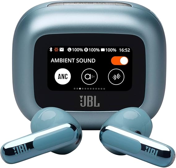 JBL Live Flex 3, Kablosuz Kulakiçi Kulaklık, Mavi